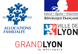 logos financeurs centre social Lyon